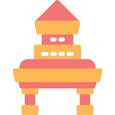 Çizgi film oyuncağının vektör çizimi