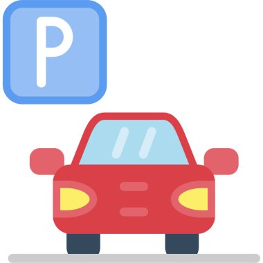 park vektörü simgesi modern basit vektör çizimi