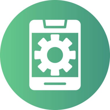 Simge vektör illüstrasyonu ayarlanıyor