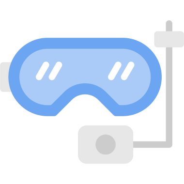 Vr. Web simgesi basit illüstrasyon