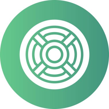 Modern simgenin vektör illüstrasyonu