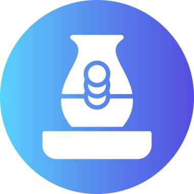 Kahve fincanı simgesinin vektör çizimi