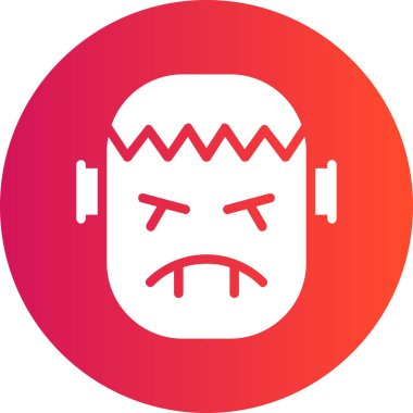 kızgın. Web simgesi basit illüstrasyon