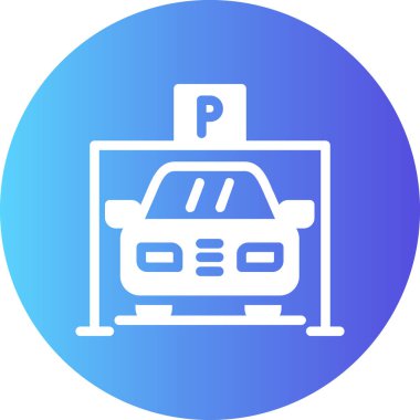 Araba parkı. Basit tasarım