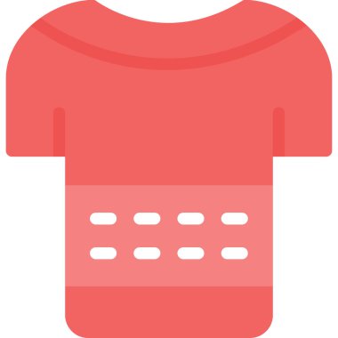 Gömlek. Web simgesi basit illüstrasyon