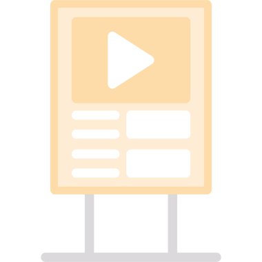 Web reklam renk simgesi