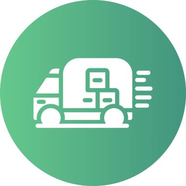 Araba modern simgesinin vektör illüstrasyonu