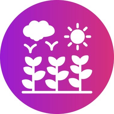 bitki web vektör illüstrasyonu