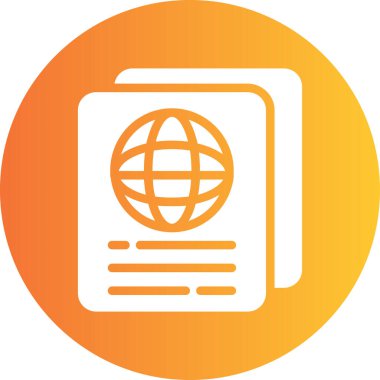 Belge simgesinin vektör illüstrasyonu