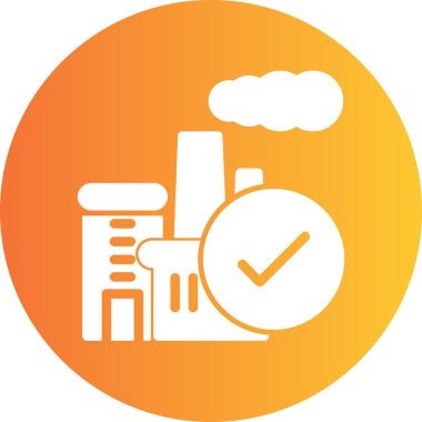 Bir saatin vektör illüstrasyonu