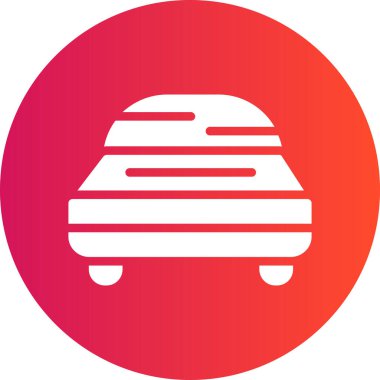 araba simgesi, vektör illüstrasyonu