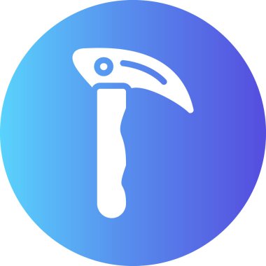 Balta. Web simgesi basit illüstrasyon