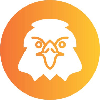 Baykuş simgesi vektör illüstrasyonu