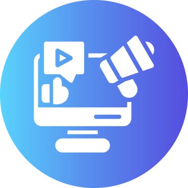 Kamera. Web simgesi basit illüstrasyon