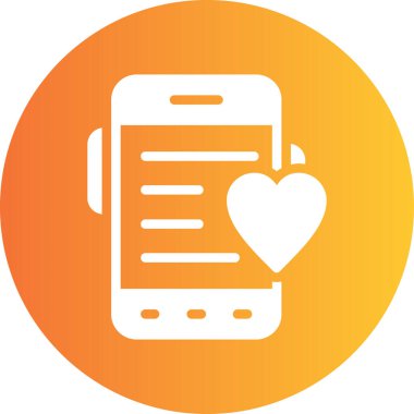 cep telefonu vektör simgesi modern tasarım illüstrasyonu