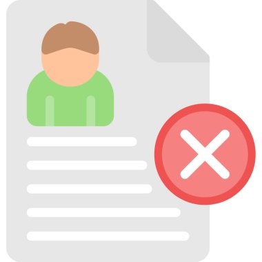 Belge simgesini düz biçimde sil