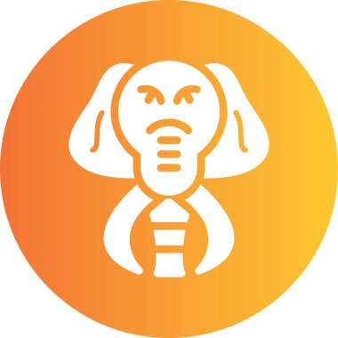 Kafa simgesi. Vektör çizim