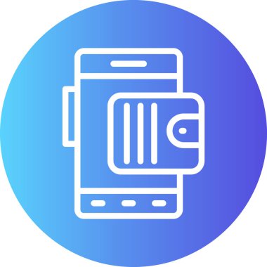 Akıllı telefon vektör çizim