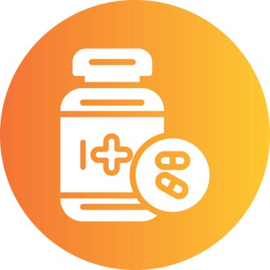 Tıp simgesi vektör illüstrasyonu