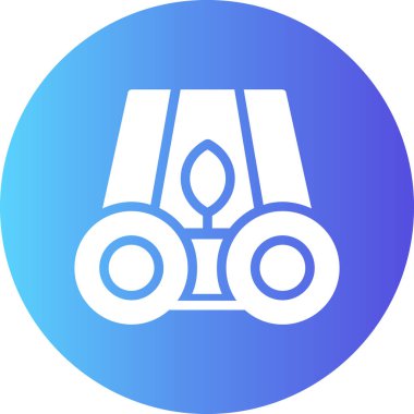 Bir araba simgesinin vektör illüstrasyonu