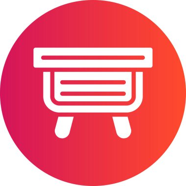 Modern ve basit tasarımın vektör simgesi