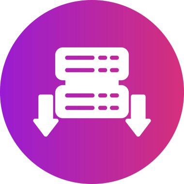 Belge simgesinin vektör illüstrasyonu