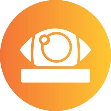 Göz simgesi vektör illüstrasyonu