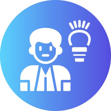 Ampul Simgesi, Vektör illüstrasyonu