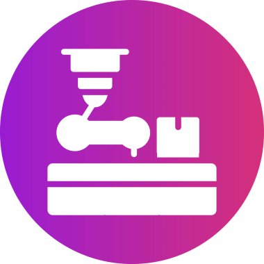 Modern b 'nin vektör illüstrasyonu kahve ikonundan yoksun