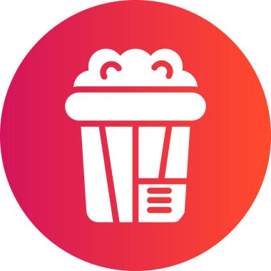 cupcake ikonu vektör illüstrasyonu