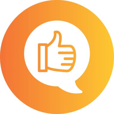 Basit illüstrasyon web simgesini parmakla