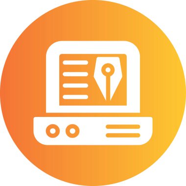 seo modern simgesinin vektör illüstrasyonu