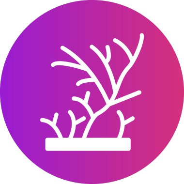 ağaç vektör simgesi modern basit illüstrasyon