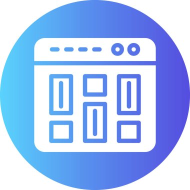 Mutfak simgesi vektör illüstrasyonu