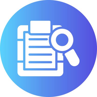 Belge simgesinin vektör illüstrasyonu