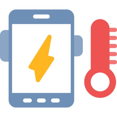 Telefon simgesi vektör illüstrasyonu