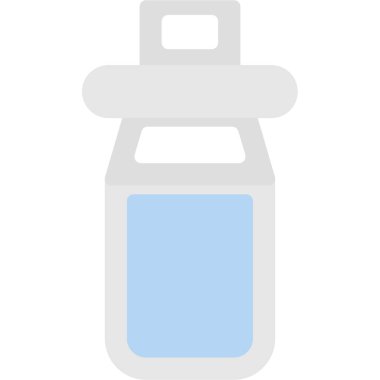 su şişesi simge vektör çizim