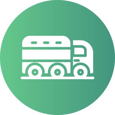 Modern simgenin vektör illüstrasyonunda tren eksikliği