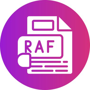 Belge simgesinin vektör illüstrasyonu