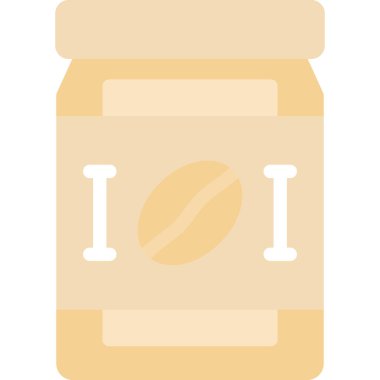 Bir bal kavanozunun vektör illüstrasyonu