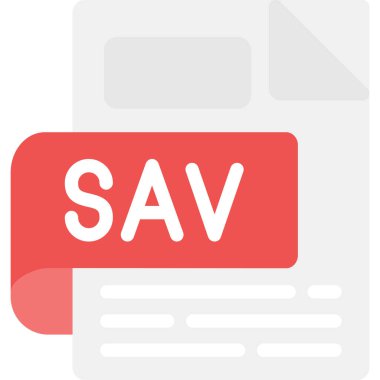 dosya biçimi vektör illüstrasyonu