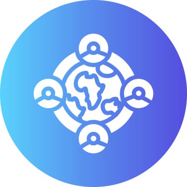 Vektör Genel Ağ simgesi