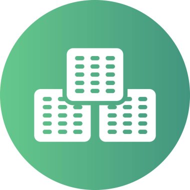 Modern simgenin vektör illüstrasyonu