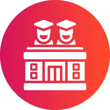 Eğitim simgesinin vektör illüstrasyonu