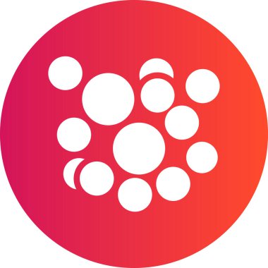 Yuvarlak düğmenin vektör çizimi