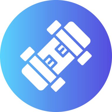 Bir b eksikliği simgesinin vektör çizimi