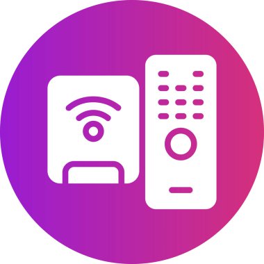 bilgisayar izleme simgesi, vektör illüstrasyonu