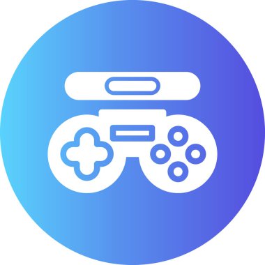 Oyun kolu. Web simgesi basit illüstrasyon