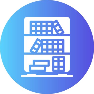 Bilgisayar simgesinin vektör illüstrasyonu