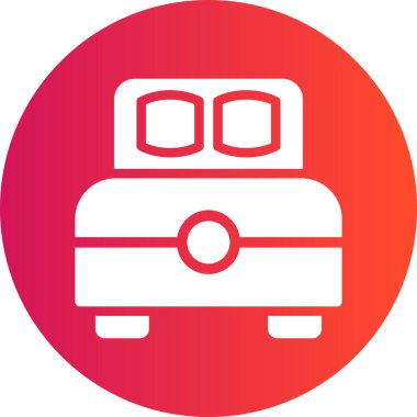 Kameranın modern bir simgesinin vektör illüstrasyonu